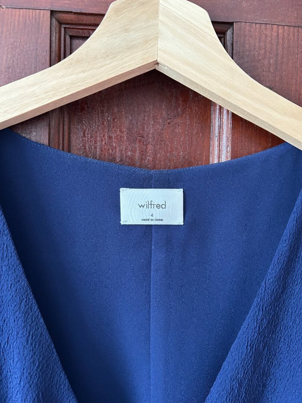 Wilfred Button Dress - Size 4 - Picture 2 of 3